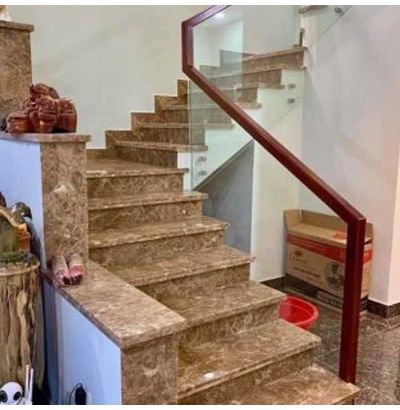 Cầu thang đá hoa cương nâu tây ban nha Cầu thang đá hoa cương nâu tây ban nha
