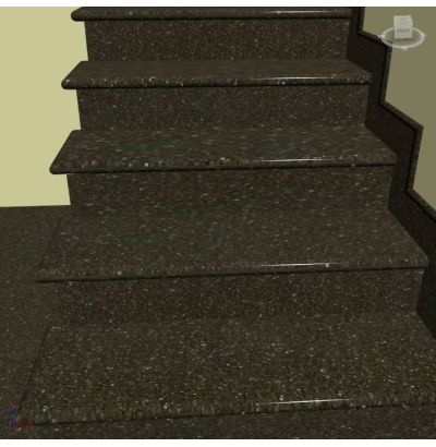 Đá hoa cương kim sa đen 46 cầu thang Đá hoa cương kim sa đen 46 cầu thang