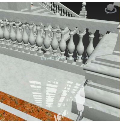 Đá hoa cương lan can lc 032 Đá hoa cương lan can lc 032