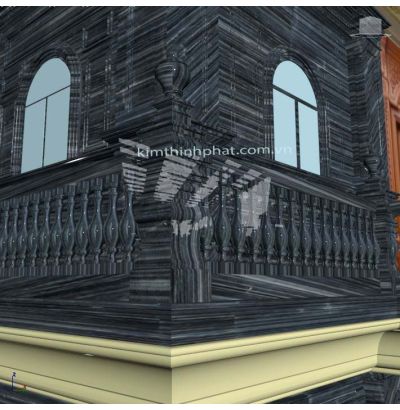 Đá hoa cương lan can màu trắng ms10 Đá hoa cương lan can màu trắng ms10