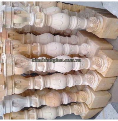 Đá hoa cương lan can màu trắng ms2 Đá hoa cương lan can màu trắng ms2