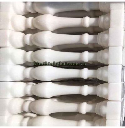 Đá hoa cương lan can màu trắng ms4 Đá hoa cương lan can màu trắng ms4