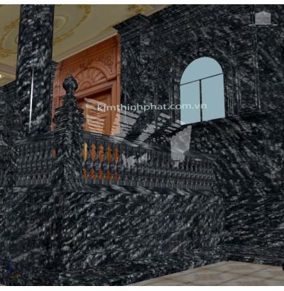 Đá hoa cương lan can màu trắng ms6 Đá hoa cương lan can màu trắng ms6