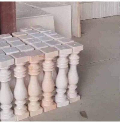 Lan can đá hoa cương vàng 001 Lan can đá hoa cương vàng 001