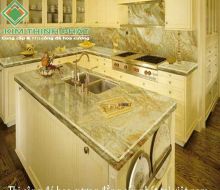 Bếp đá hoa cương 412