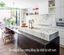 Bếp đá hoa cương 416