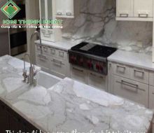 Bếp đá hoa cương 417