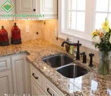 Bếp đá hoa cương 422