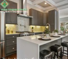 Bếp đá hoa cương 423