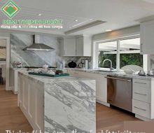 Bếp đá hoa cương 424