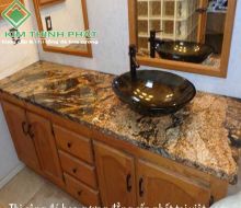 Bếp đá hoa cương 425