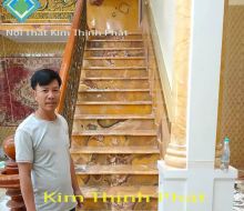 cầu thang đá hoa cương đà lạt