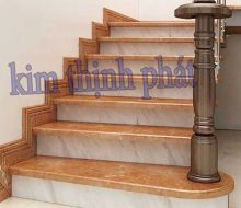 cầu thang đá hoa cương kiên giang