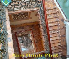 cầu thang đá hoa cương lạng sơn