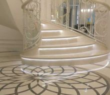 cầu thang đá hoa cương sài gòn