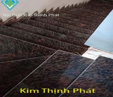 Đá hoa cương cầu thang hồng