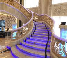 Đá hoa cương cầu thang marble