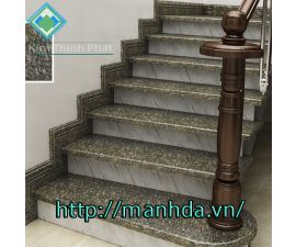 Cầu thang đá hoa cương tím mông cổ giá rẻ Cầu thang đá hoa cương tím mông cổ giá rẻ