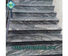 Cầu thang đá hoa cương trắng sa mạc giá rẻ Cầu thang đá hoa cương trắng sa mạc giá rẻ