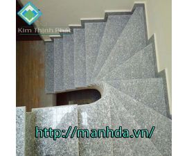 Cầu thang đá hoa cương trắng suối lau giá rẻ Cầu thang đá hoa cương trắng suối lau giá rẻ