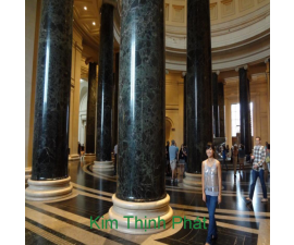 Cột đá hoa cương ĐEN ITALIA Cột đá hoa cương ĐEN ITALIA