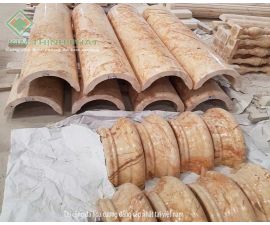 cột tròn đá hoa cương có đầu đế đẹp hơn cột tròn đá hoa cương có đầu đế đẹp hơn