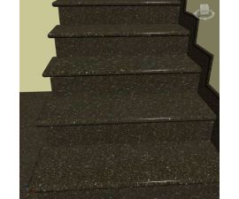 Đá hoa cương kim sa đen 46 cầu thang Đá hoa cương kim sa đen 46 cầu thang