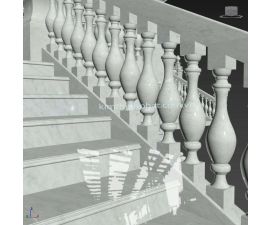 Đá hoa cương lan can lc 031 Đá hoa cương lan can lc 031