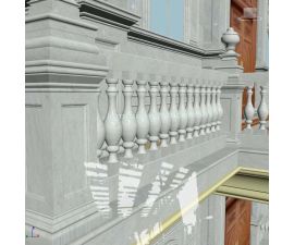 Đá hoa cương lan can lc 033 Đá hoa cương lan can lc 033