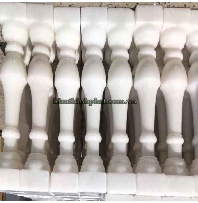 Đá hoa cương lan can màu trắng ms4 Đá hoa cương lan can màu trắng ms4