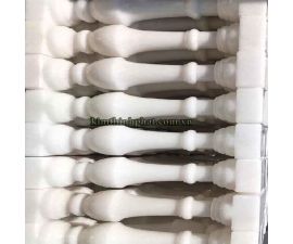 Đá hoa cương lan can màu trắng ms4 Đá hoa cương lan can màu trắng ms4