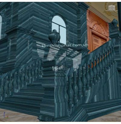 Đá hoa cương lan can màu trắng ms7 Đá hoa cương lan can màu trắng ms7