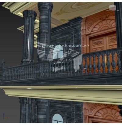 Đá hoa cương lan can màu trắng ms9 Đá hoa cương lan can màu trắng ms9