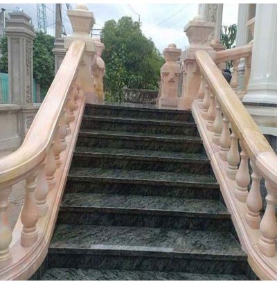 Đá hoa cương lan can màu trắng ms9 Đá hoa cương lan can màu trắng ms9