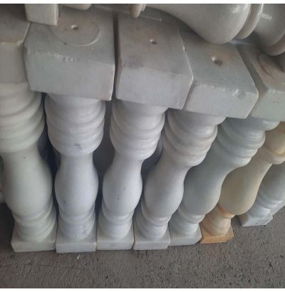 Lan can đá hoa cương vàng 001 Lan can đá hoa cương vàng 001